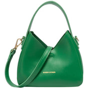 Every Other Green Mini V Crossbody Grab Bag