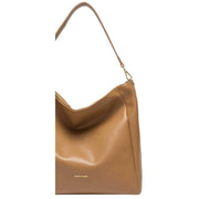 Every Other Tan Square Sloch Zip Tote Bag