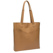 Every Other Tan V Twin Pocket Tote Bag