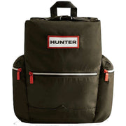 hunter-green-nylon-large-topclip-backpack-34381535