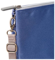 Roka Purple Carnaby XL Recycled Canvas Crossbody Bag
