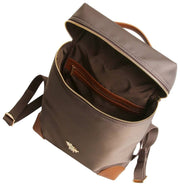 Alice Wheeler London Brown Shoreditch Primrose Lightweight Backpack