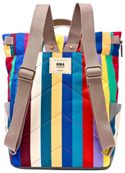 Roka Green Canfield B Medium Recycled Canvas Backpack