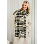 elie-beaumont-black-roses-on-checks-winter-scarf-35930223