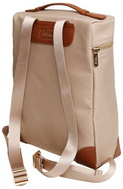 Alice Wheeler London Beige Shoreditch Primrose Lightweight Backpack
