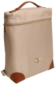 Alice Wheeler London Beige Shoreditch Primrose Lightweight Backpack