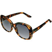 Foster Grant Brown Fashion Oversized Butterfly Sunglasses