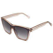 Foster Grant Clear Laminated Angled Square Sunglasses