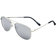Foster Grant Silver Pilot Sunglasses