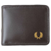 Fred Perry Black Coated Bifold Wallet