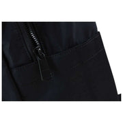 Fred Perry Black Crinkle Nylon Backpack