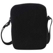 Fred Perry Black Crinkle Nylon Small Side Bag
