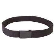 Fred Perry Black Graphic Branded Webbing Belt