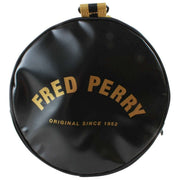 Fred Perry Black Tipped Classic Barrel Bag