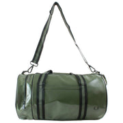 Fred Perry Green Classic Barrel Bag