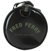 Fred Perry Green Classic Mini Barrel Bag