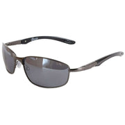 Freedom Grey Oval Wrap Sunglasses