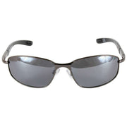 Freedom Grey Oval Wrap Sunglasses