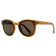 French Connection Brown Round Sunglasses