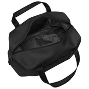 Gaston Luga Black Dash Medium Weekender Bag