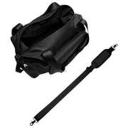 Gaston Luga Black Lightweight Packable Duffel Bag