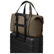 Gaston Luga Brown Dash Medium Weekender Bag