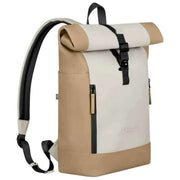 Gaston Luga Brown Splash Rolltop 14" Backpack