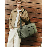 Gaston Luga Green Dash Large Weekender Bag