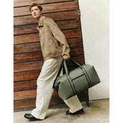 Gaston Luga Green Dash Large Weekender Bag