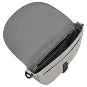 Gaston Luga Grey Spläsh Moon Crossbody Bag