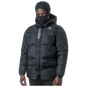 Helvetica Mountain Pioneers Black Capri 3 Hooded Parka Jacket