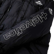 Helvetica Mountain Pioneers Black Himalaya Hooded Parka Jacket