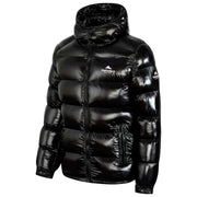 Helvetica Mountain Pioneers Black Space Hooded Jacket