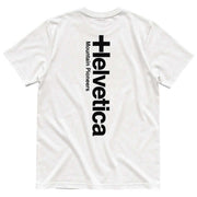 Helvetica Mountain Pioneers White Faro 2 T-Shirt