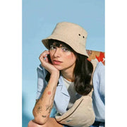 Hindbag Beige Bob Bucket Hat