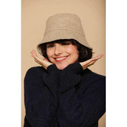 Hindbag Beige Bob Wool Bucket Hat