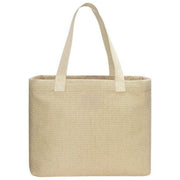 Hindbag Beige Claude Woven Tote Bag
