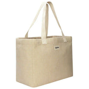 Hindbag Beige Claude Woven Tote Bag