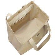 Hindbag Beige Claude Woven Tote Bag