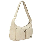 Hindbag Beige Emile Multi Pocket Shoulder Bag