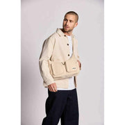 Hindbag Beige Emile Multi Pocket Shoulder Bag