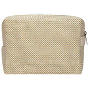 Hindbag Beige Leon Woven Toiletry Bag