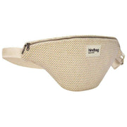 Hindbag Beige Olivia Woven Bum Bag