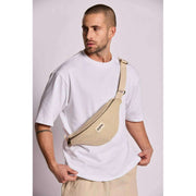 Hindbag Beige Olivia Woven Bum Bag