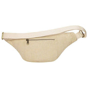 Hindbag Beige Sofia XL Woven Bum Bag