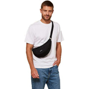 Hindbag Black Andrea Half Moon Bag