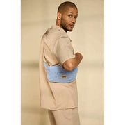 Hindbag Blue Harry Rectangle Terry Bum Bag