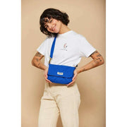 Hindbag Blue Margault Quilted Shoulder Bag