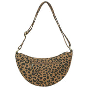 Hindbag Brown Andrea Half Moon Bag