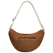 Hindbag Brown Andrea Teddy Half Moon Bag